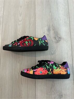 Gucci x Ken Scott Infinity Jenni 50 Floral Sneakers Size 38